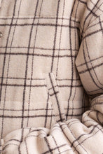 Load image into Gallery viewer, Plaid Puffer Jacket
