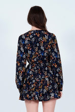 Load image into Gallery viewer, Long Sleeve Wrap Mini Dress
