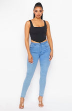 Load image into Gallery viewer, Audrey Black Corset Top
