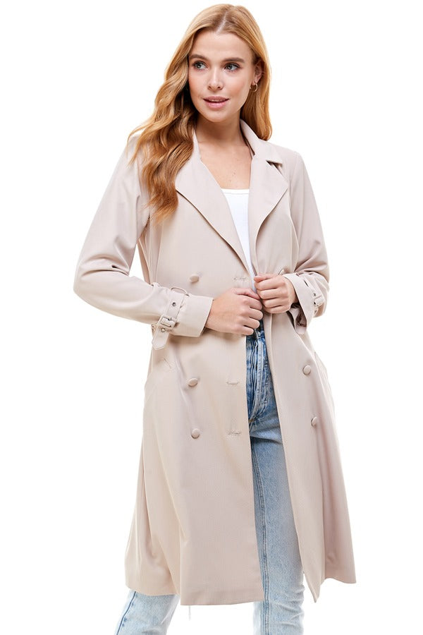Midi Trench Coat