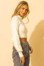 Load image into Gallery viewer, Lana Whipped Cream Knit Crop Top
