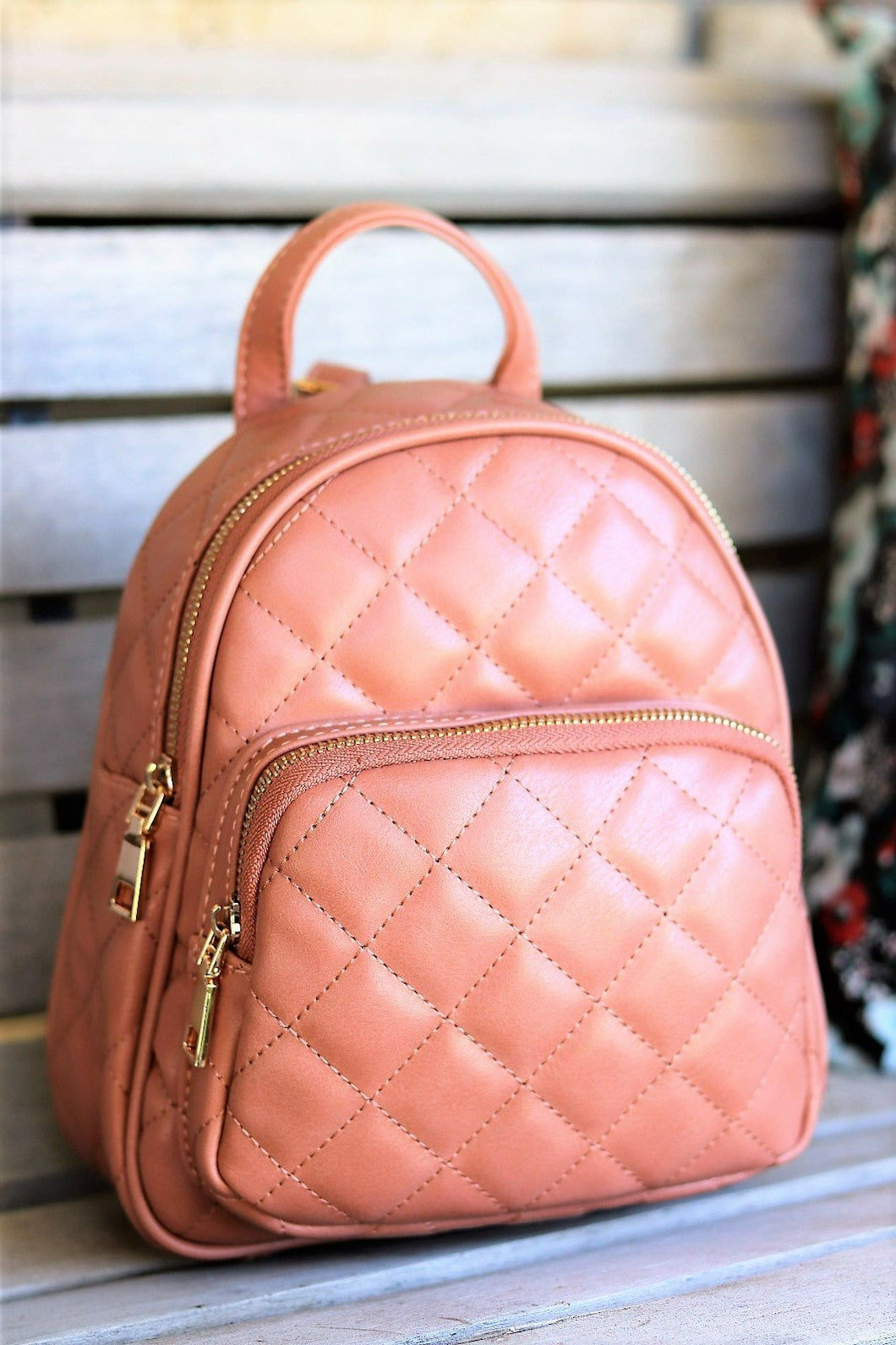 Dusty Rose Quilted Mini Pack