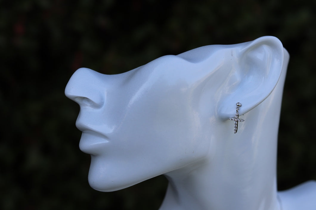 Cross Dangle Earring