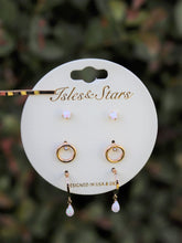 Load image into Gallery viewer, Moon Stone Earrings - 3 Sets Package

