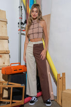 Load image into Gallery viewer, Coffee And Cream Two Tone Jeans
